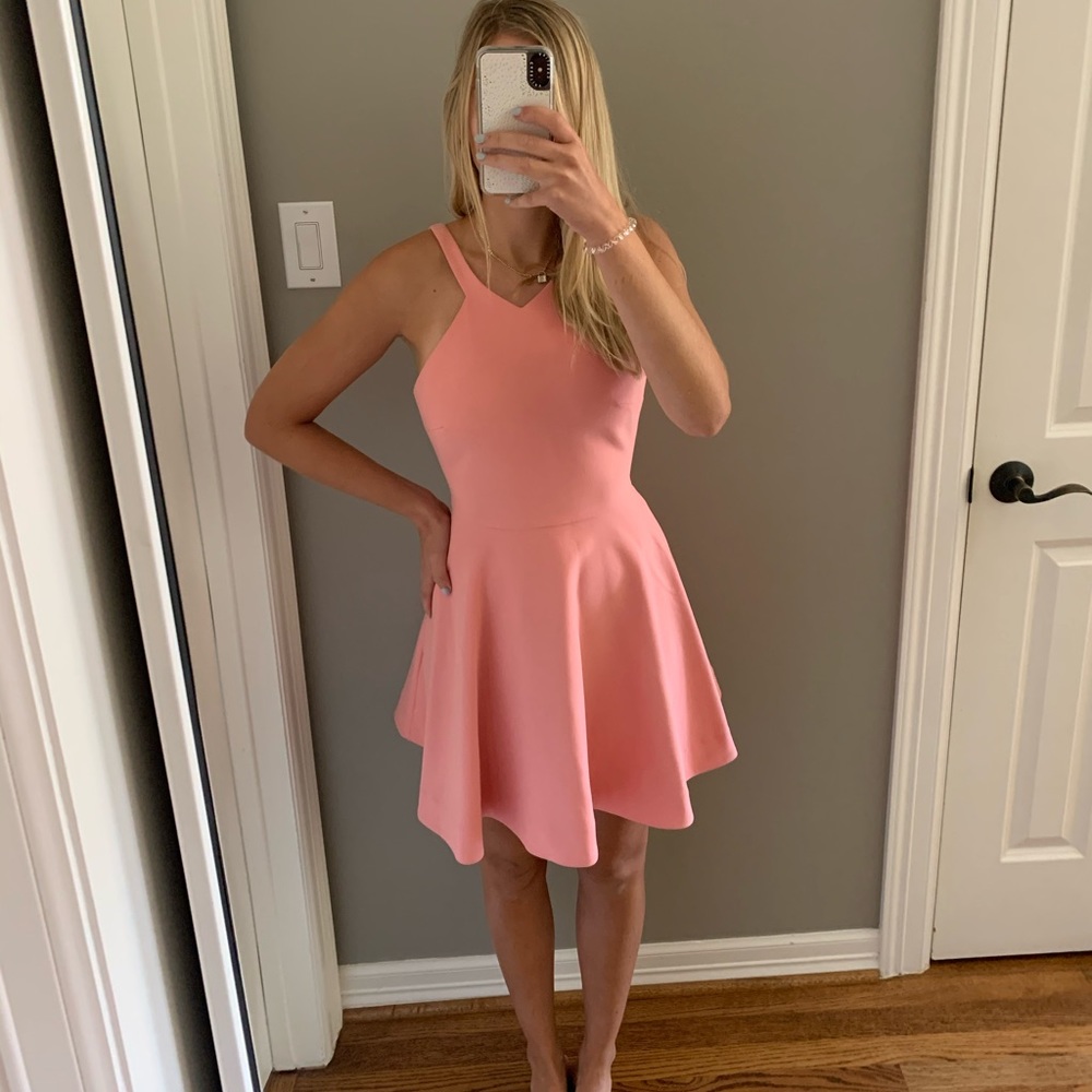 Never worn Elizabeth and James pink/peach dress
